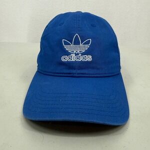 Adidas Baseball Cap Womens OSFW Blue Originals Trefoil Strapback Hat